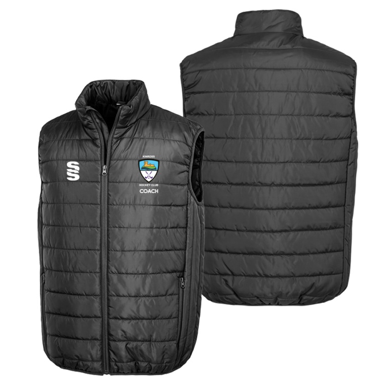 Kinross HC - Coaches - Padded Bodywarmer - Unisex